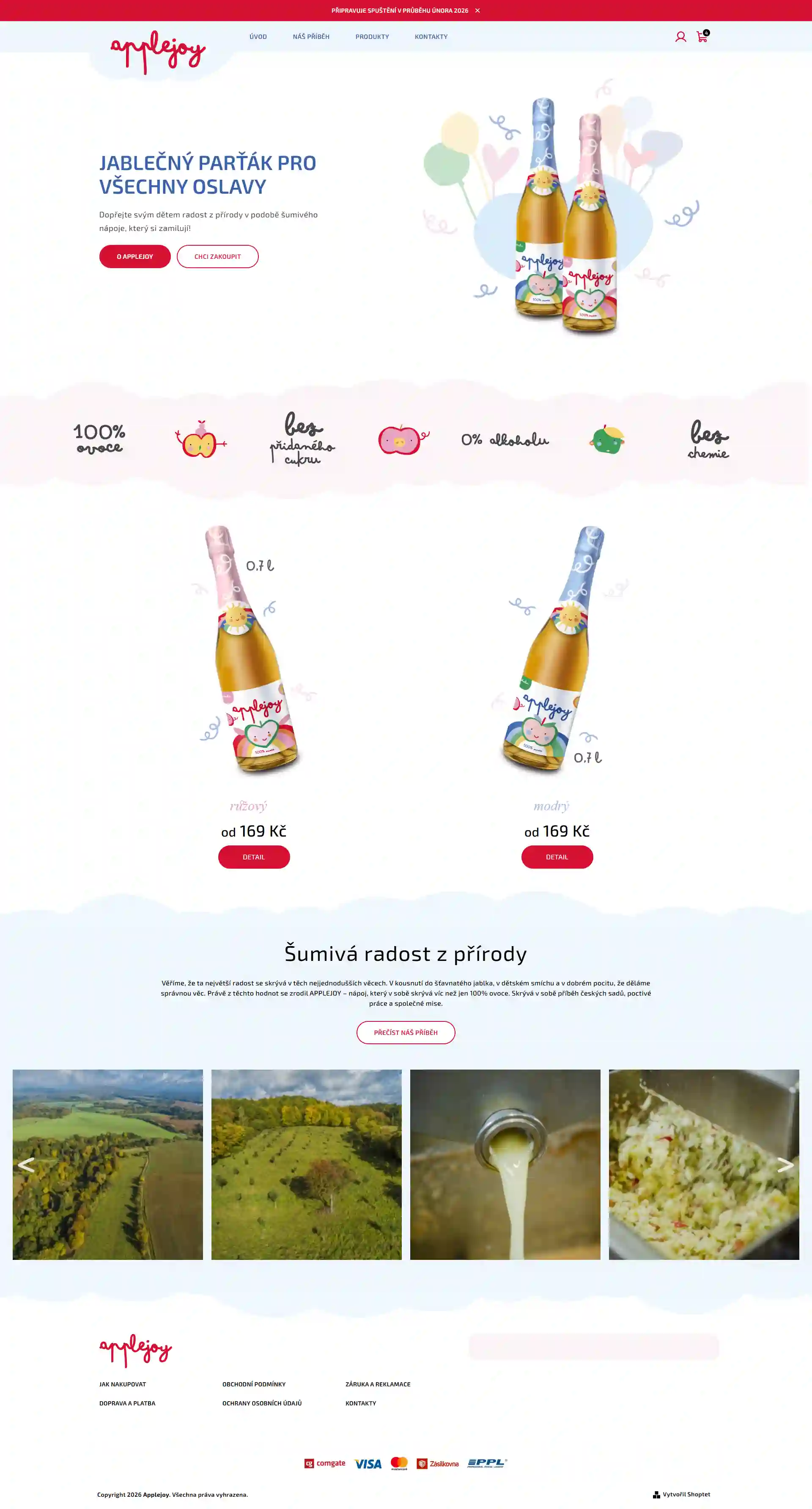 Eshop Applejoy dětský jablečný nápoj